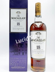 Macallan 1997 - 18 years Single Malt Scotch Whisky 700ml Sherry Oak 麥卡倫1997年威士忌