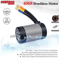 SURPASS HOBBY Rocket 4068 Waterproof Brushless Motor 1700KV 1900KV 2050KV 2650KV 5mm Shaft For 1/8 R