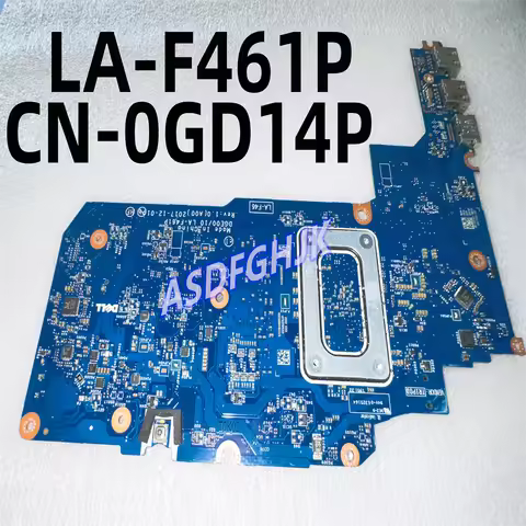 FOR Dell Latitude 3190 Motherboard WITH N4100 CPU 4GB RAM CN-0GD14P 0GD14P LA-F461P TEST OK