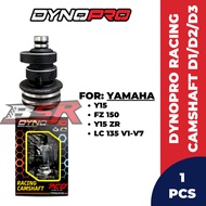 DYNOPRO Racing Camshaft D1/D2/D3 For Yamaha Lc135/ Y15/ Y15zr/ Fz150