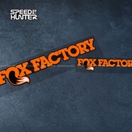 Fox factory Fox factory Car Motorcycle Decoration Modified Sticker Body Waterproof Reflective Sticke