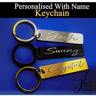 SG keychain name engraving Teacher’s Day gift Children’s Day gift Christmas gift goodie bag gift