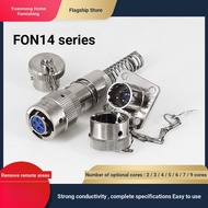 FQN14-2/3/4/5/6/7/9TK ZJ TJ ZK Core Aviation Plug Socket Aluminum Alloy Waterproof