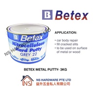 Betex Metal Putty / Metal Filler 3kg