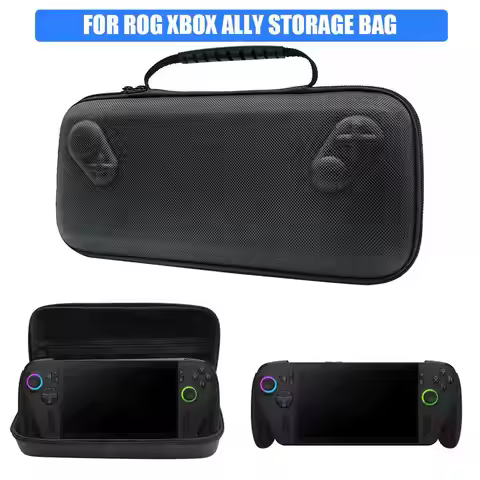 Hard EVA Carrying Case for ROG Ally X Portable Shockproof Protective Storage Travel Bag Handheld Gam