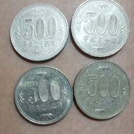 uang asing 500 yen uang koin jepang