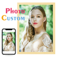 [Customized] 1pc Personalized Photo Customized DIY Paintings By Numbers Picture Drawing By Numbers C