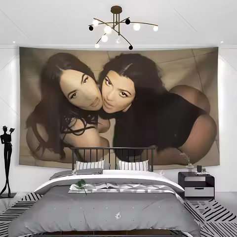 Megan Fox Flag Wall Hanging Tapestry | Flat Printed Double Sided Decor for Bedroom & Dorm