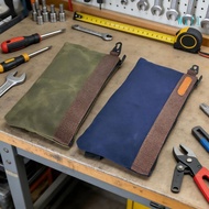 Will Heavy Duty Industrial Waxed Canvas Tool Bag 12x1x8 Inch For Professional Use
