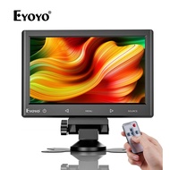 Eyoyo 7 inch/10 inch Monitor 1024x600 Small HDMI Monitor HDMI VGA AV Monitor with Remote Control & S