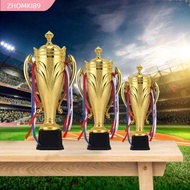 ZHOMKI89 Trophy Awards, Competition Soccer Golden Statues Cupaward,  Metal Model Craft Souvenirs Sch