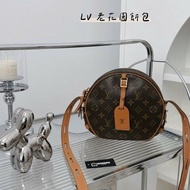 LV 老花圓餅包