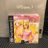 Barbie PS1 cassette kopab game ps 1 cd