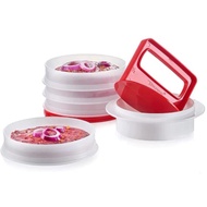 TUPPERWARE Hamburger Press & Keeper Set