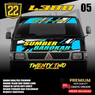 STIKER DECAL KABIN DEPAN L300 DECAL STIKER L300 KODE 05 DUA DUA DECAL