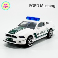 MAJORETTE DUBAI POLICE SUPER CARS FORD Mustang มาจอเร็ตต์ รถตำรวจดูไบ ฟอร์ด มัสแตง รถเหล็กสะสม โมเดล