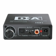 【 LCG5】-4X 192KHz Digital Optical Coaxial Toslink to Analog RCA 3.5mm Audio Hifi Converter with Spdi