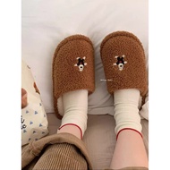 men slippers slippers for women bedroom slippers Furry Cotton Slippers - Comfortable & Warm for Autu