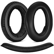 Pad Telinga HD380+Penggantian Headband, Kusyen Telinga yang Serasi dengan Sennheiser HD380 PRO HD380