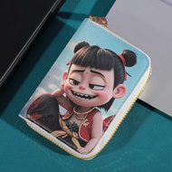 Small Wallet Mini Wallet/ Women's Clutch/ Funny Hero Nezha Women's Card Wallet/