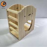 [prettyia] Wooden Hay Feeder, Hay Rack, Feeding Stand with Robust Design And Easy Assembly for Rabbi