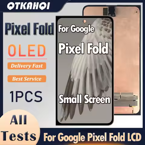 5.8" OLED For Google Pixel Fold Small LCD Display Touch Screen Digitizer Assembly For Google Pixel F