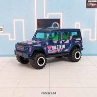 majorette mercedes benz G63/G500 Car Model Blue High Lift