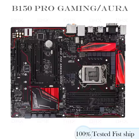 For ASUS B150 PRO GAMING/AURA Motherboard 64GB LGA 1151 DDR4 ATX Mainboard 100% Tested Fully Working