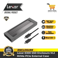 Lexar E300 SSD Enclosure M.2 NVMe PCIe External Case M2 USB 3.2 Gen2
