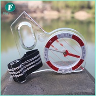 Orienteering Compass Compass Professional Survival with Luminous Point Navigation Compass for Outdoo