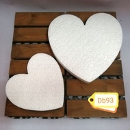 Gabus bentuk love ready stock(344,345)