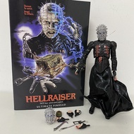 Neca FIGURE Hellraiser เขาจะฉีกจิตวิญญาณของคุณออกจากกันสุดยอดหัวเข็มตุ๊กตาขยับแขนขาได้พีวีซีเคลื่อนย้ายได้ kado ulang tahun ของเล่น