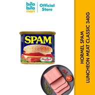 (NON-HALAL) SPAM Luncheon Meat (Classic 20% Less Sodium with Real Bacon) 340g