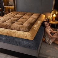 Lamb plush Mattress Tilam Lipat Single/Queen/ King Foldable Mattress Dual Purpose Tatami Mattress 床垫