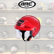 ARC Helmet | Topi Keledar ARC AF6 Half Helmet 100% original