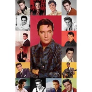 Elvis Presley Portrait Composite Music Cool Wall Decor Art Print Poster x