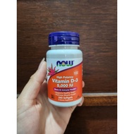 Now Foods Vitamin D3 5000IU Vitamin D-3 240 Softgels