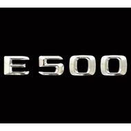 BENZ E500 15 New Style Pointed Font Word Mark Body Word Sticker Rear Box Font Font Height 23mm