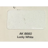 AIKKA AK8660 LUCKY WHITE *** LUCKY CRYSTAL SPECIAL EFFECT 2K PAINT
