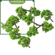 【QUMMALL】10Pcs 4CM Model Trees Railroad Diorama Mini Scenery Plastic Scale Scene [QM]
