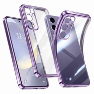 Plating Silicone Soft TPU Case For Samsung Galaxy A05 A15 A25 A35 A55 A04S A14 A24 A34 A54 A12 A22 A