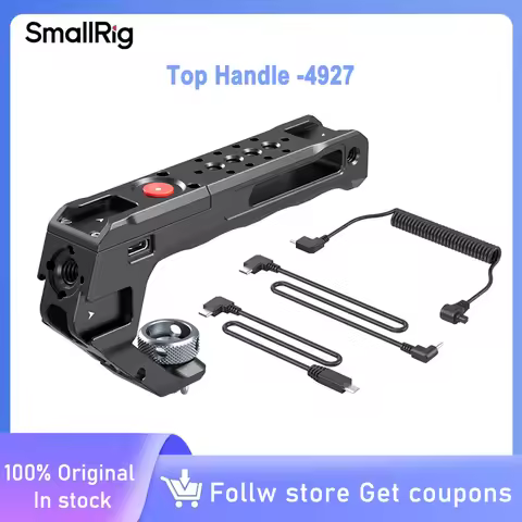 SmallRig Top Handle with Rec Trigger and ARRI Locating Screw for Sony A7S III/FX3/FX30 Canon FUJIFIL