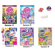 READY STOCK SELANGOR My Little Pony Friendship Is Magic TV Series Anime Cartoon DVD  Season 4/5/6/7/