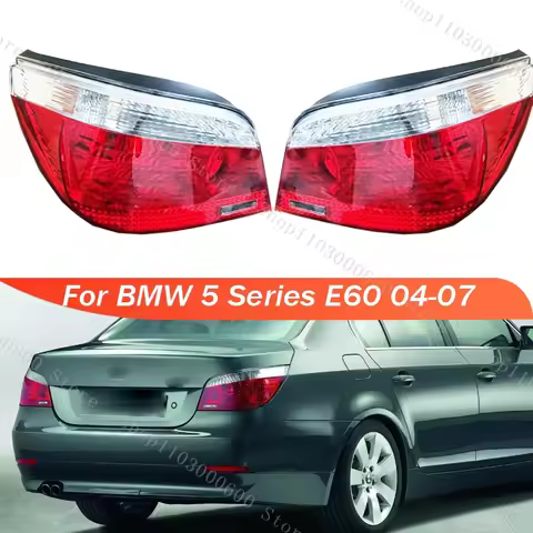 For BMW 5 Series E60 2004-2007 Car Rear Tail Light Without Bulb Brake Lamp Warning Signal Tail Light