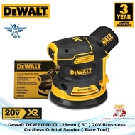 Dewalt DCW210N-XJ 125mm ( 5" ) 20V Brushless Cordless Orbital Sander ( Bare Tool)