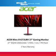 ACER Nitro XV272URV Gaming Monitor - 27" IPS/2560x1440@WQHD/170Hz/1ms/HDMI,DP/Vesa