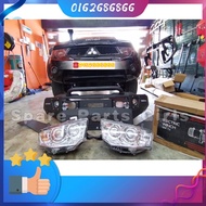Hight Quality 4x4 Mitsubishi Triton Convest To 2014 VGT Sport Bull Bar Head Lamp Winch 12000 lbs