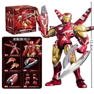 new New Blokees Avengers Thor Iron Man Mk85 Building Block Assembled Toys Action Figure Moveable Col