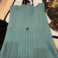 三宅一生Pleats Please湖水藍後背包