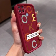 Casing hp for Realme C25 C25s C21 C21Y C25Y C12 C15 Narzo 20 30A 50A Case Connecting colored text Ka